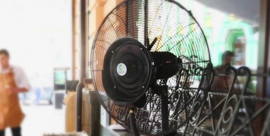 Вентилятор с системой охлаждения